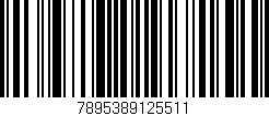 Código de barras (EAN, GTIN, SKU, ISBN): '7895389125511'