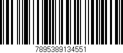 Código de barras (EAN, GTIN, SKU, ISBN): '7895389134551'