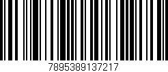 Código de barras (EAN, GTIN, SKU, ISBN): '7895389137217'