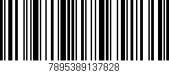 Código de barras (EAN, GTIN, SKU, ISBN): '7895389137828'