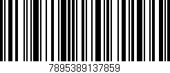 Código de barras (EAN, GTIN, SKU, ISBN): '7895389137859'
