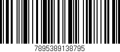 Código de barras (EAN, GTIN, SKU, ISBN): '7895389138795'