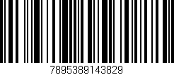 Código de barras (EAN, GTIN, SKU, ISBN): '7895389143829'