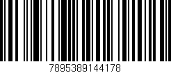 Código de barras (EAN, GTIN, SKU, ISBN): '7895389144178'