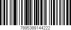 Código de barras (EAN, GTIN, SKU, ISBN): '7895389144222'