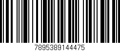 Código de barras (EAN, GTIN, SKU, ISBN): '7895389144475'