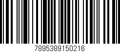 Código de barras (EAN, GTIN, SKU, ISBN): '7895389150216'