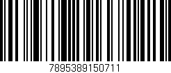 Código de barras (EAN, GTIN, SKU, ISBN): '7895389150711'