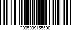 Código de barras (EAN, GTIN, SKU, ISBN): '7895389155600'