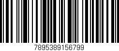 Código de barras (EAN, GTIN, SKU, ISBN): '7895389156799'
