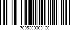 Código de barras (EAN, GTIN, SKU, ISBN): '7895389300130'