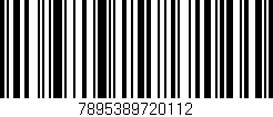 Código de barras (EAN, GTIN, SKU, ISBN): '7895389720112'