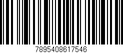 Código de barras (EAN, GTIN, SKU, ISBN): '7895408617546'