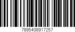 Código de barras (EAN, GTIN, SKU, ISBN): '7895408917257'
