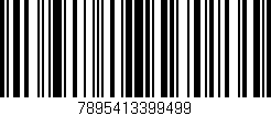 Código de barras (EAN, GTIN, SKU, ISBN): '7895413399499'