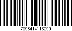 Código de barras (EAN, GTIN, SKU, ISBN): '7895414116293'