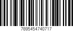 Código de barras (EAN, GTIN, SKU, ISBN): '7895454740717'