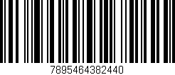 Código de barras (EAN, GTIN, SKU, ISBN): '7895464382440'