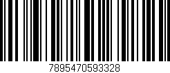 Código de barras (EAN, GTIN, SKU, ISBN): '7895470593328'