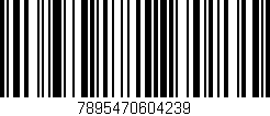 Código de barras (EAN, GTIN, SKU, ISBN): '7895470604239'