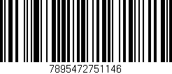 Código de barras (EAN, GTIN, SKU, ISBN): '7895472751146'