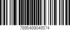 Código de barras (EAN, GTIN, SKU, ISBN): '7895489048574'