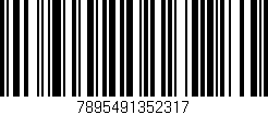Código de barras (EAN, GTIN, SKU, ISBN): '7895491352317'