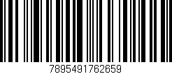 Código de barras (EAN, GTIN, SKU, ISBN): '7895491762659'