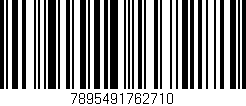Código de barras (EAN, GTIN, SKU, ISBN): '7895491762710'
