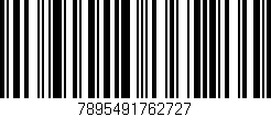 Código de barras (EAN, GTIN, SKU, ISBN): '7895491762727'