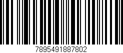 Código de barras (EAN, GTIN, SKU, ISBN): '7895491887802'