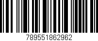 Código de barras (EAN, GTIN, SKU, ISBN): '789551862962'