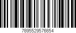 Código de barras (EAN, GTIN, SKU, ISBN): '7895529576654'