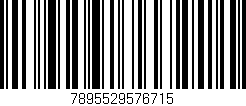 Código de barras (EAN, GTIN, SKU, ISBN): '7895529576715'
