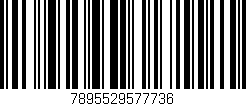 Código de barras (EAN, GTIN, SKU, ISBN): '7895529577736'