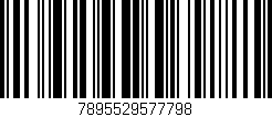 Código de barras (EAN, GTIN, SKU, ISBN): '7895529577798'