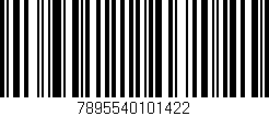 Código de barras (EAN, GTIN, SKU, ISBN): '7895540101422'