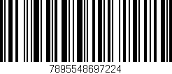 Código de barras (EAN, GTIN, SKU, ISBN): '7895548697224'