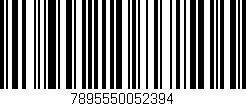 Código de barras (EAN, GTIN, SKU, ISBN): '7895550052394'