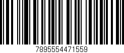 Código de barras (EAN, GTIN, SKU, ISBN): '7895554471559'