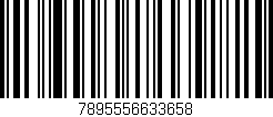 Código de barras (EAN, GTIN, SKU, ISBN): '7895556633658'