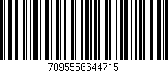 Código de barras (EAN, GTIN, SKU, ISBN): '7895556644715'
