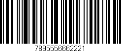 Código de barras (EAN, GTIN, SKU, ISBN): '7895556662221'