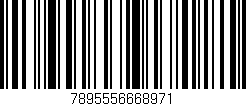 Código de barras (EAN, GTIN, SKU, ISBN): '7895556668971'