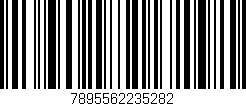 Código de barras (EAN, GTIN, SKU, ISBN): '7895562235282'
