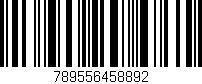 Código de barras (EAN, GTIN, SKU, ISBN): '789556458892'