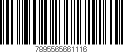 Código de barras (EAN, GTIN, SKU, ISBN): '7895565661116'