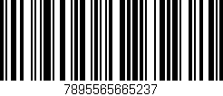 Código de barras (EAN, GTIN, SKU, ISBN): '7895565665237'