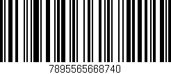 Código de barras (EAN, GTIN, SKU, ISBN): '7895565668740'
