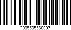 Código de barras (EAN, GTIN, SKU, ISBN): '7895565668887'